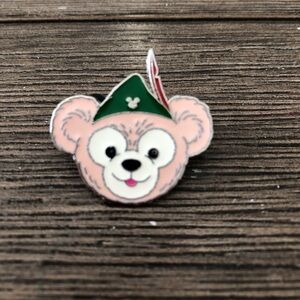 Disney Official Trading Pin: Hidden Mickey: Duffy in Peter Pan's Hat